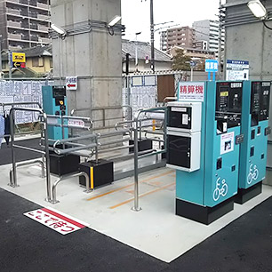 駐輪場管理システム自動ゲート鳳鳴